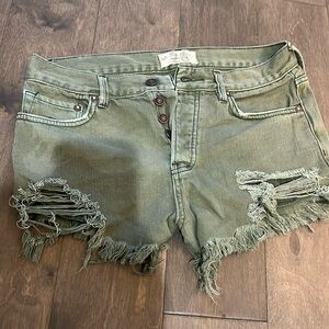 Cut off Jean shorts